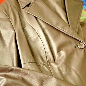 Preston and York Genuine Leather jacket - NWOT - Ladies Medium